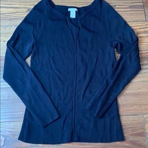 H&M navy sweater size medium